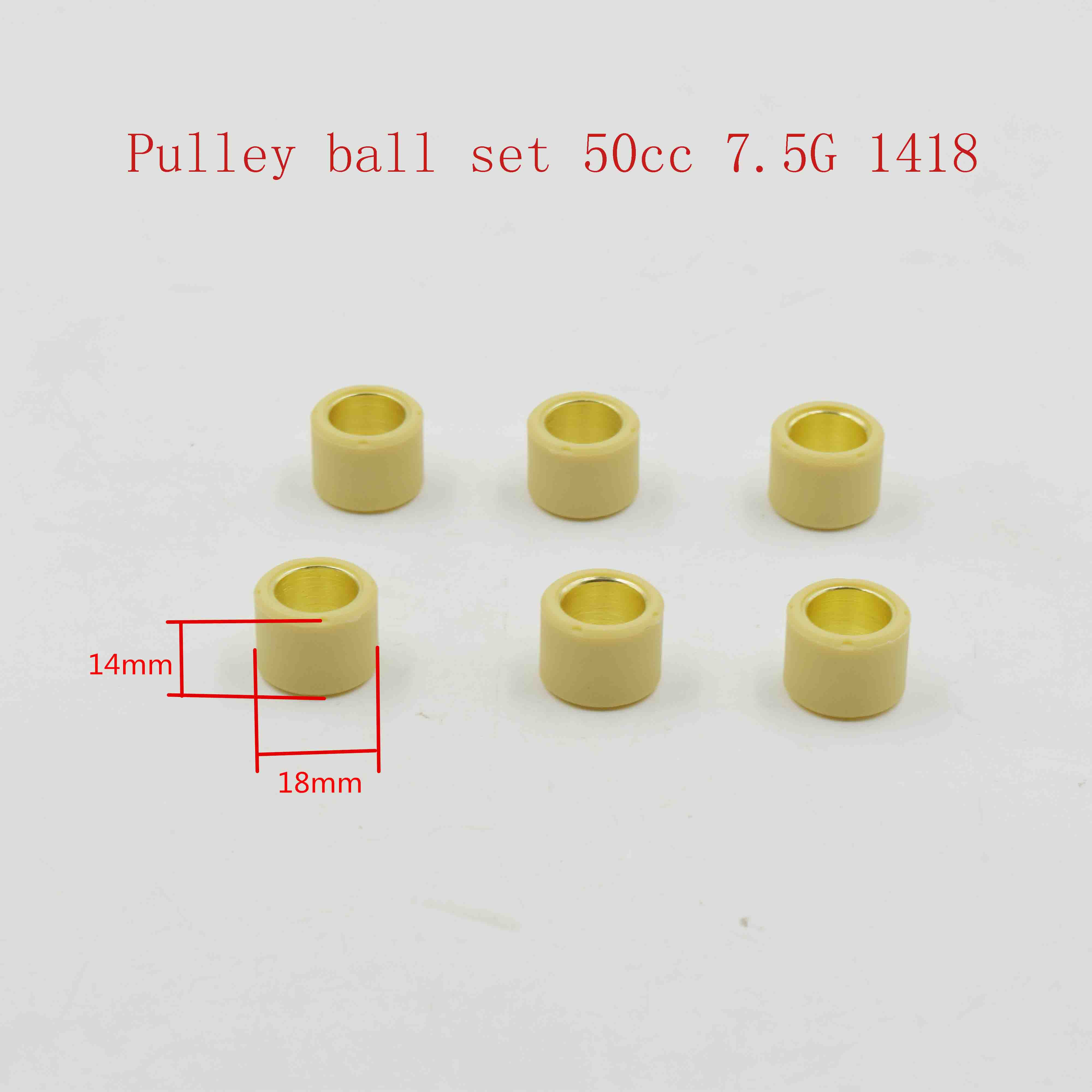Pulley ball set,50cc,7.5G 1418 